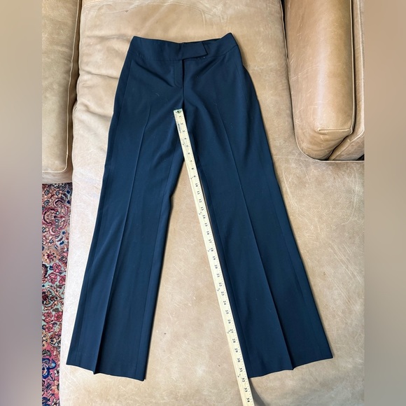 Elie Tahari Black Trouser Dress Pants Wool Women’s Size 6 - Picture 3 of 7